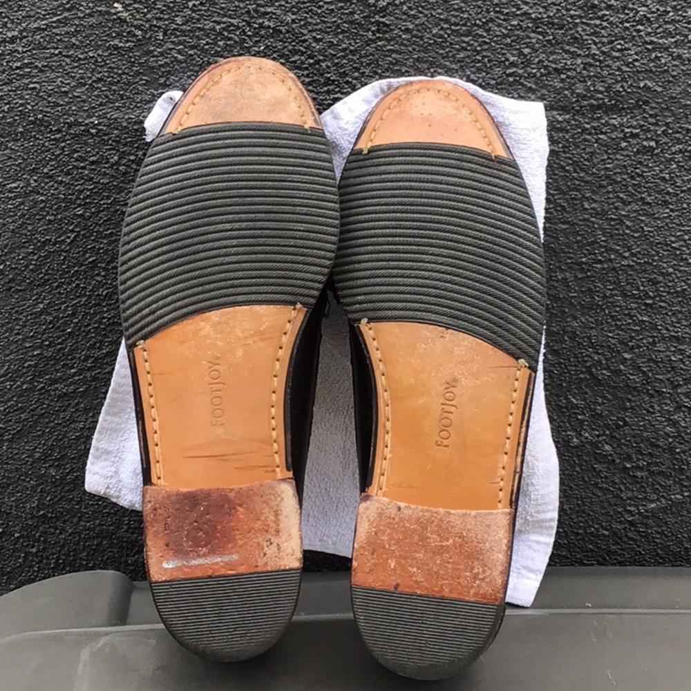 FootJoy made in the USA 9/D leather loafers used conditions - Picture 6 of 12